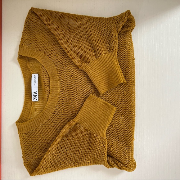 Zara Knit Short Sleeve Top - Picture 5 of 5